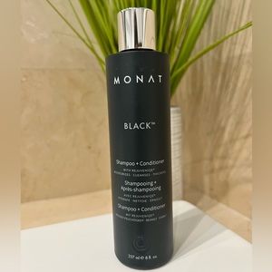 Monat Black Shampoo + Conditioner
Infused with REJUVENIQE